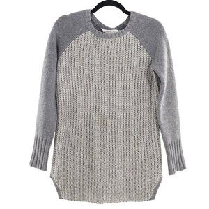 Athleta Wool Cashmere Sweater Womens XS Gray Warm‎ Athletic Active Wear Outdoors